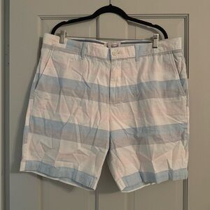 Penguin pink blue grey white shorts size 38